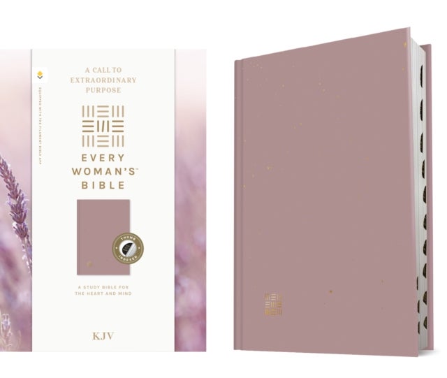 KJV Every Woman's Bible, Filament Enabled (Hardcover, Plum, Indexed, Red Letter) - King James Version, Plum, Filament Enabled, Every Woman's Bible, Indexed, Red Letter