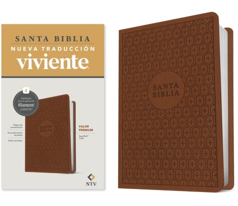 Biblia Valor Pri½mium Ntv Con Filament (Sentipiel, Cafi½)