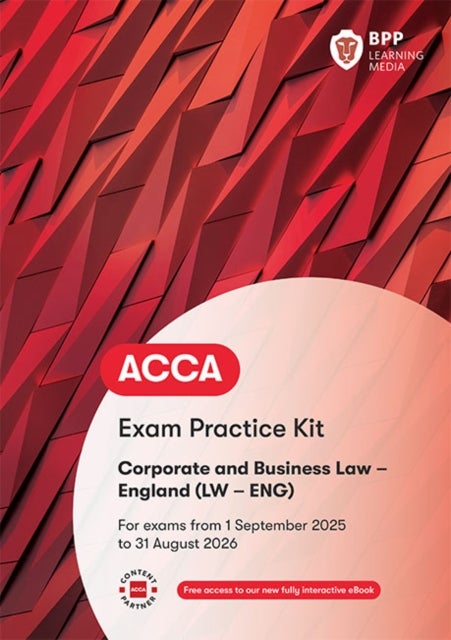 ACCA Corporate and Business Law (English) - Exam Practice Kit