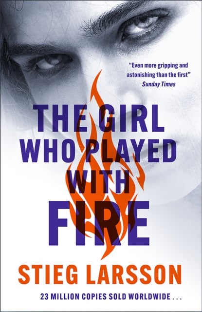 The Girl Who Played With Fire - the hair-raising sequel to The Girl With The Dragon Tattoo