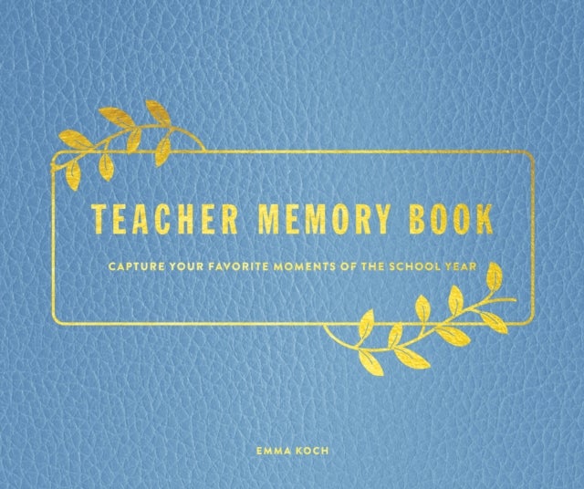 Teacher Memory Book - Capture Your Favorite Moments of the School Year