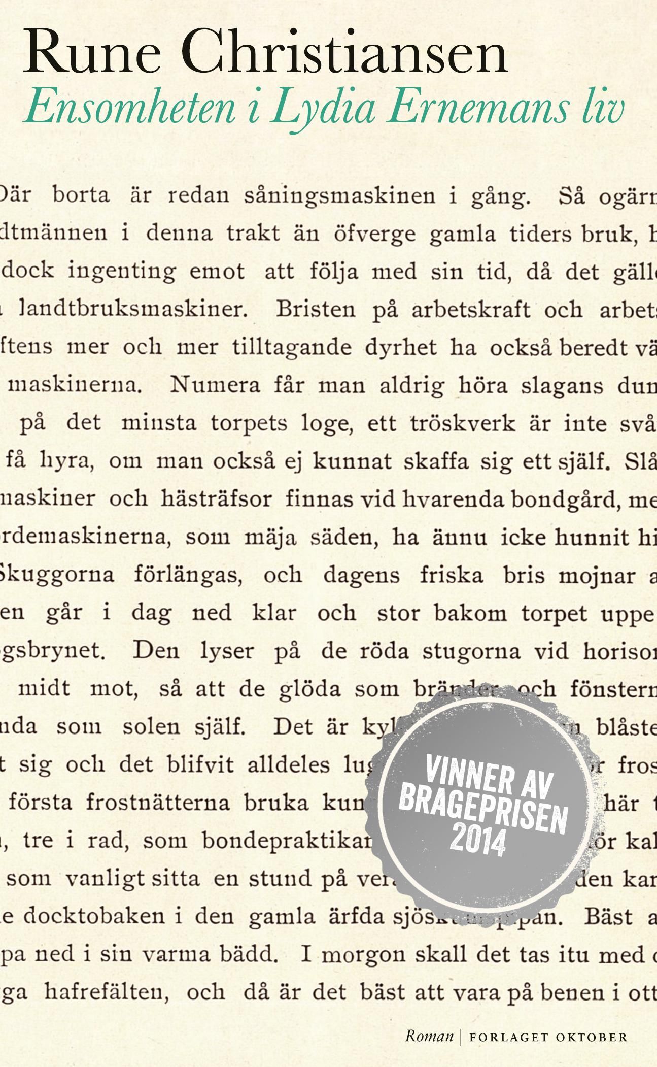 Ensomheten i Lydia Ernemans liv - roman