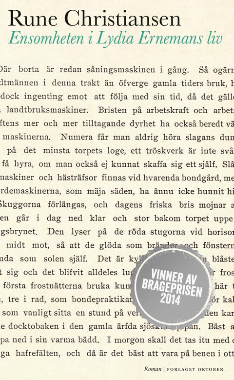 Ensomheten i Lydia Ernemans liv - roman