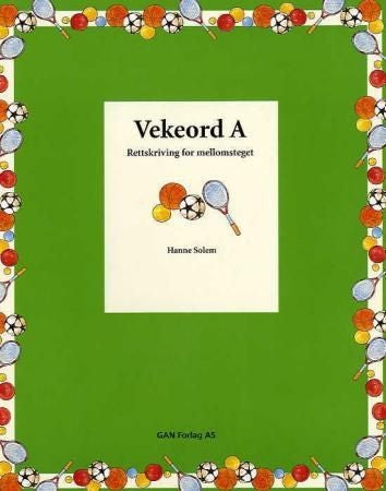 Vekeord A - rettskriving for mellomsteget
