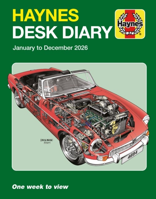 Haynes 2026 Desk Diary - January to December 2026