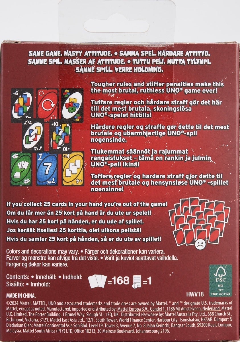 Spill Uno No Mercy