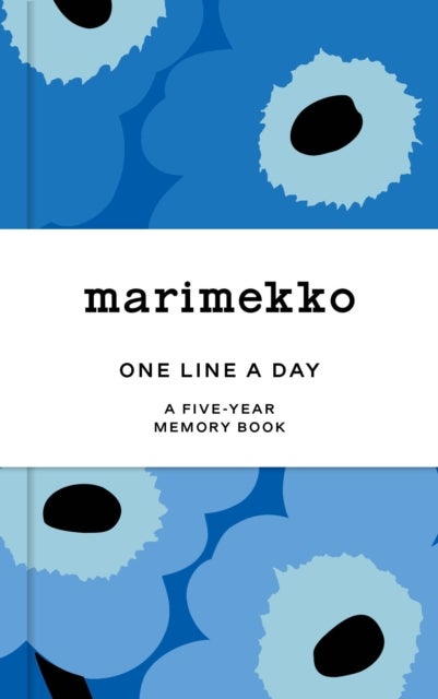 Marimekko One Line a Day (Blue Unikko) - A Five-Year Memory Book