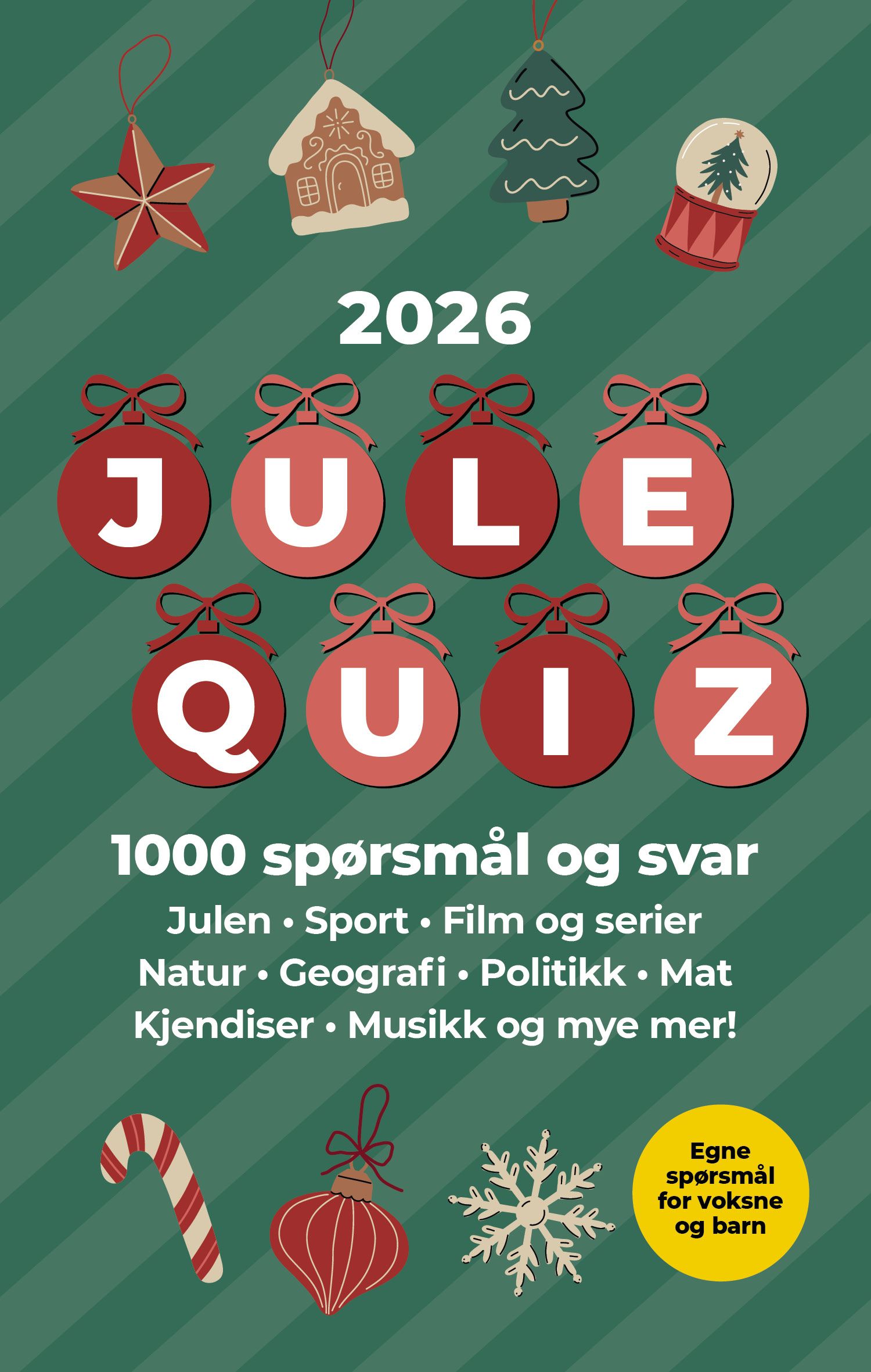Julequiz 2026 - 1000 spørsmål og svar