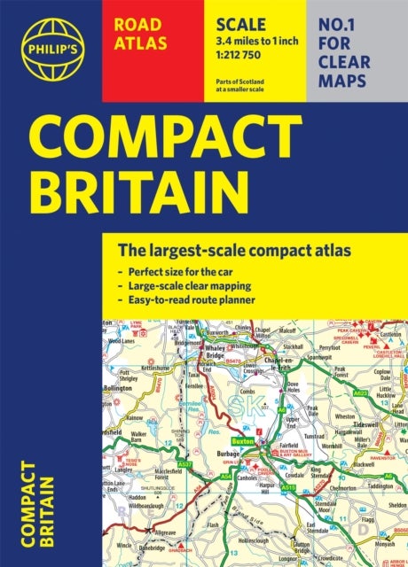 Philip's Compact Britain Road Atlas - (Flexi A5)