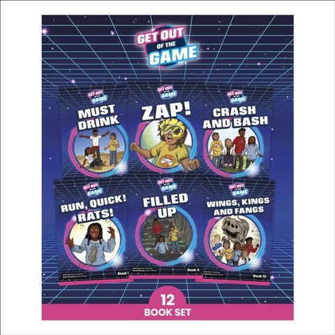 Phonic Books Get Out of the Game - Adjacent consonants and consonant digraphs, suffixes -ed and -ing