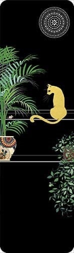 Bokmerke Bug Art katt ved plante