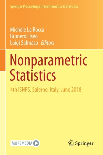 Nonparametric Statistics - 4th ISNPS, Salerno, Italy, June 2018