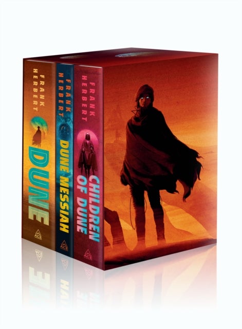 Frank Herbert's Dune Saga Books 1-3 Deluxe Hardcover Boxed Set - Dune, Dune Messiah, and Children of Dune