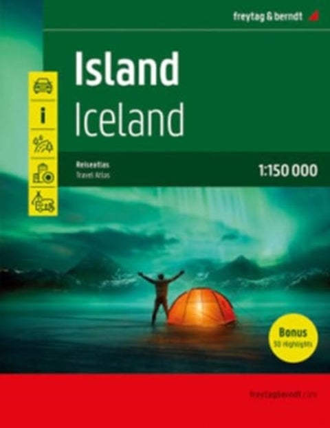Iceland Superatlas - Travel Atlas - Spiral binding