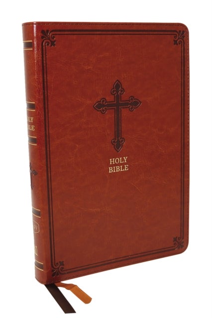 KJV Holy Bible: Thinline, Brown Leathersoft, Red Letter, Comfort Print: King James Version - Holy Bible, King James Version