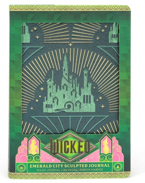 Wicked: Emerald City Sculpted Journal
