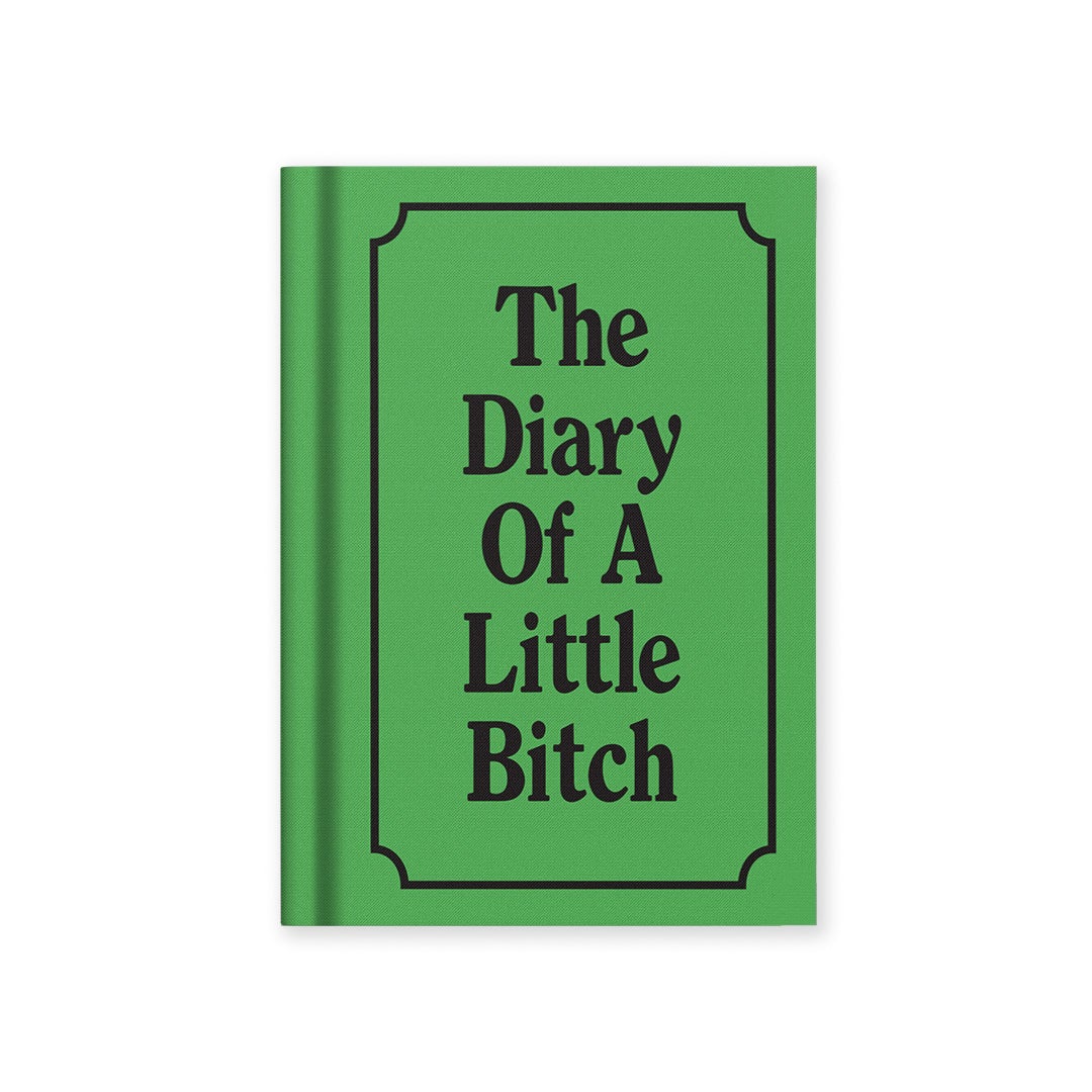 Notatbok Mini Diary Of A Little Bitch A7 Tekstil