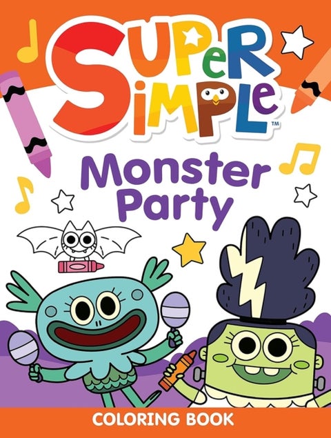 Super Simple™ Monster Party Coloring Book