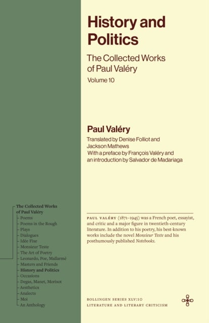 History and Politics - The Collected Works of Paul Valery, Volume 10