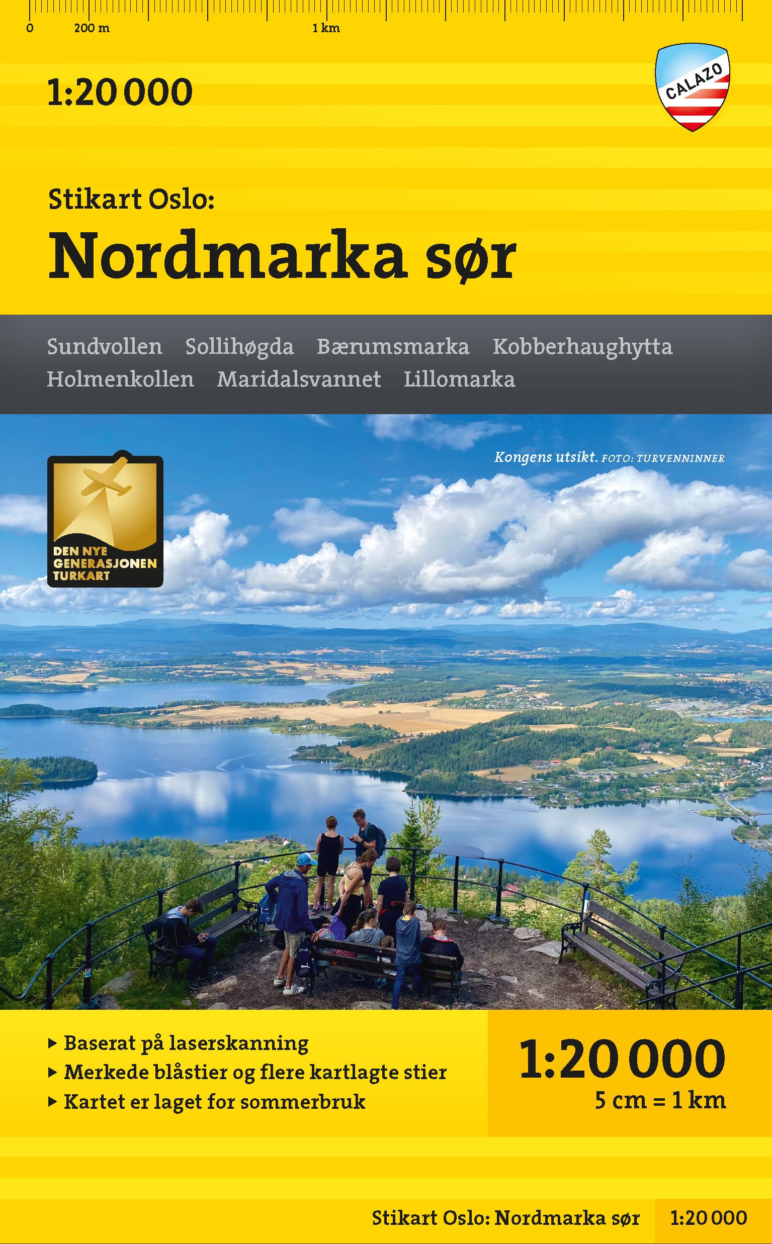 Oslo Nordmarka sør - Stikart - Nordmarka sør