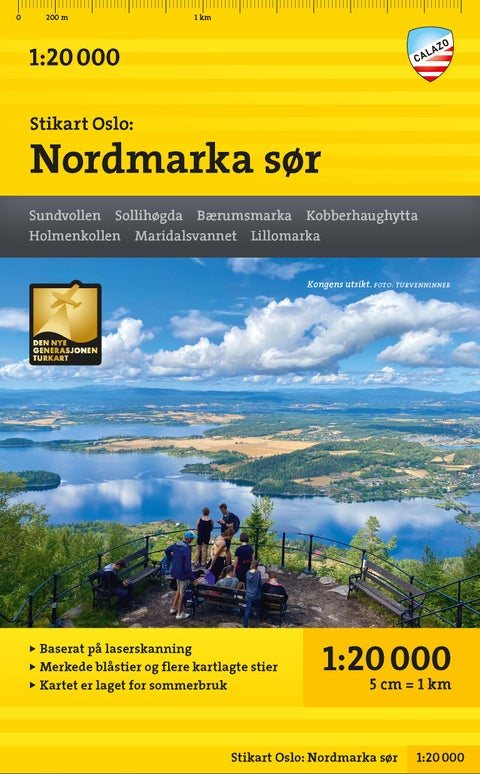 Oslo Nordmarka sør - Stikart - Nordmarka sør