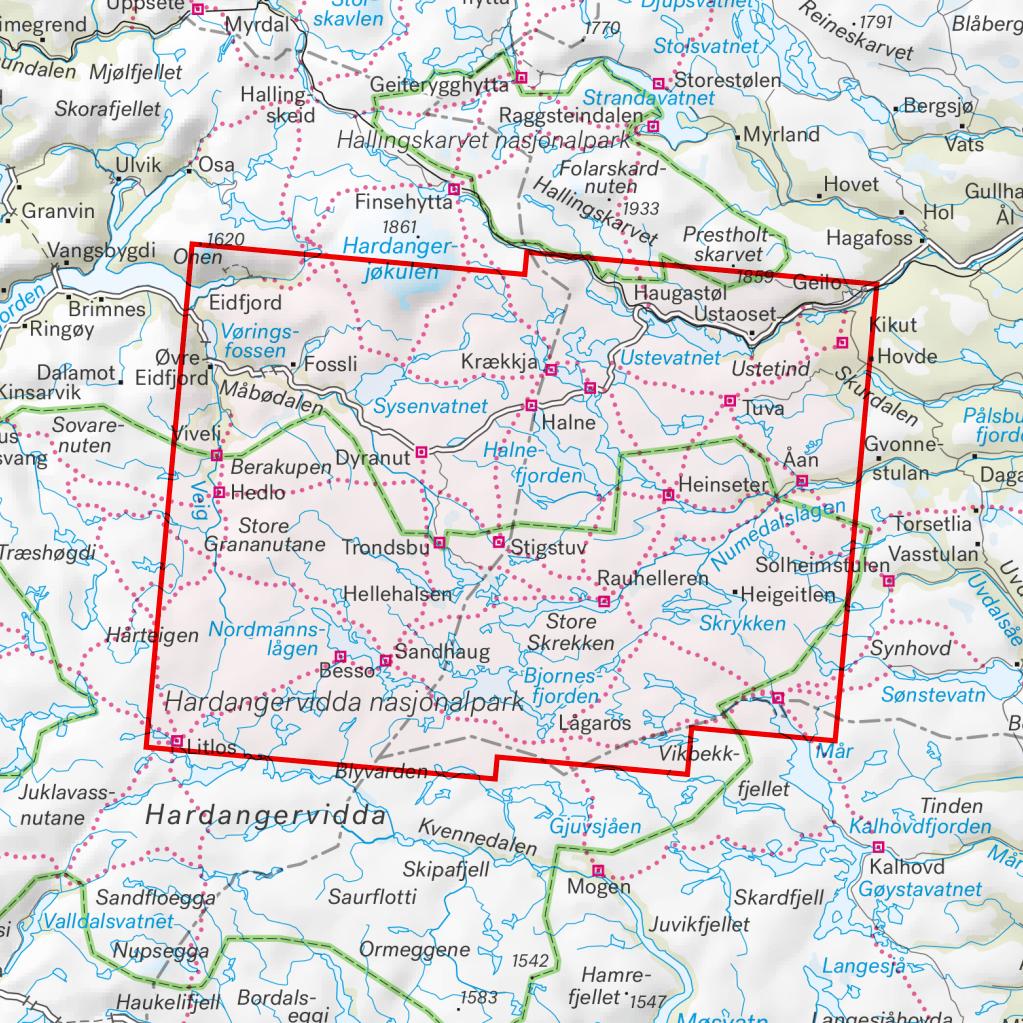 Hardangervidda nord