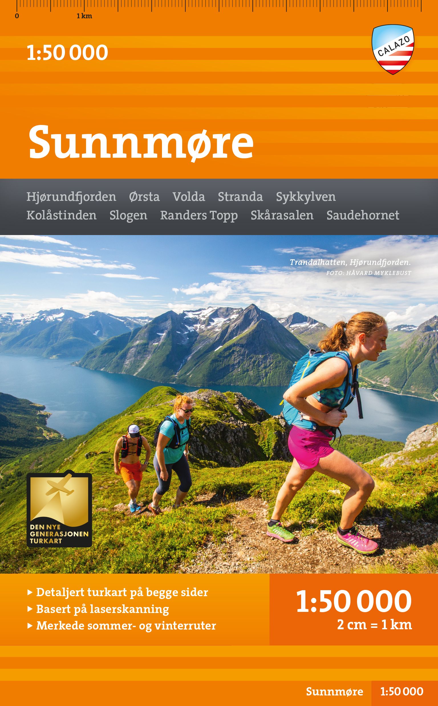 Sunnmore hiking Map