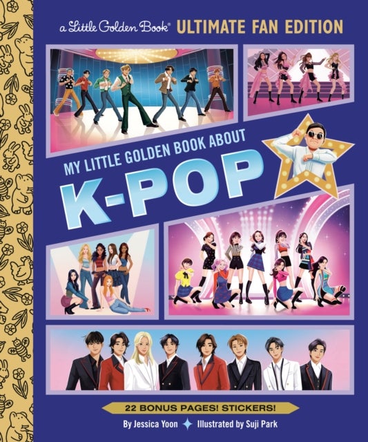 My Little Golden Book About K-pop Ultimate Fan Edition - 22 Bonus Pages! Stickers!
