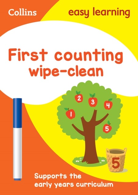 First Counting Age 3-5 Wipe Clean Activity Book - Ideal for Home Learning