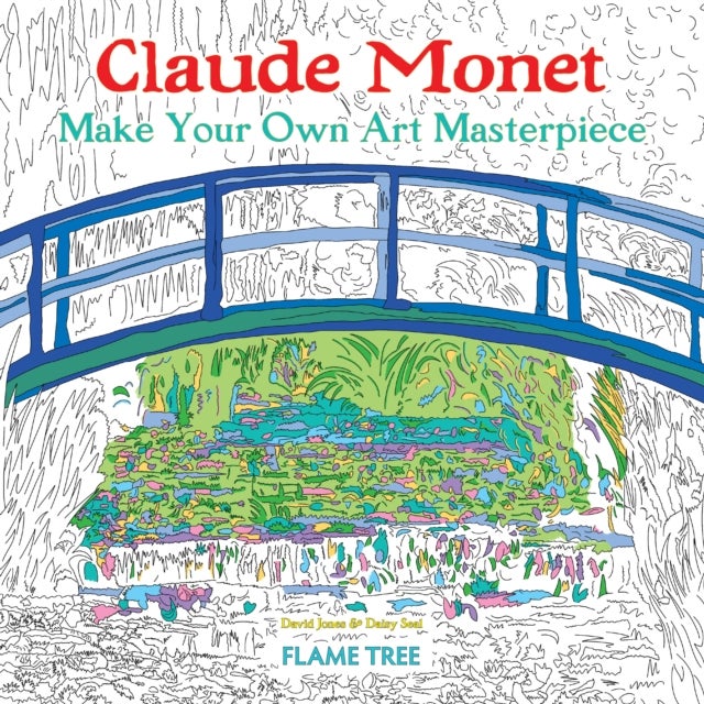 Claude Monet (Art Colouring Book) - Make Your Own Art Masterpiece