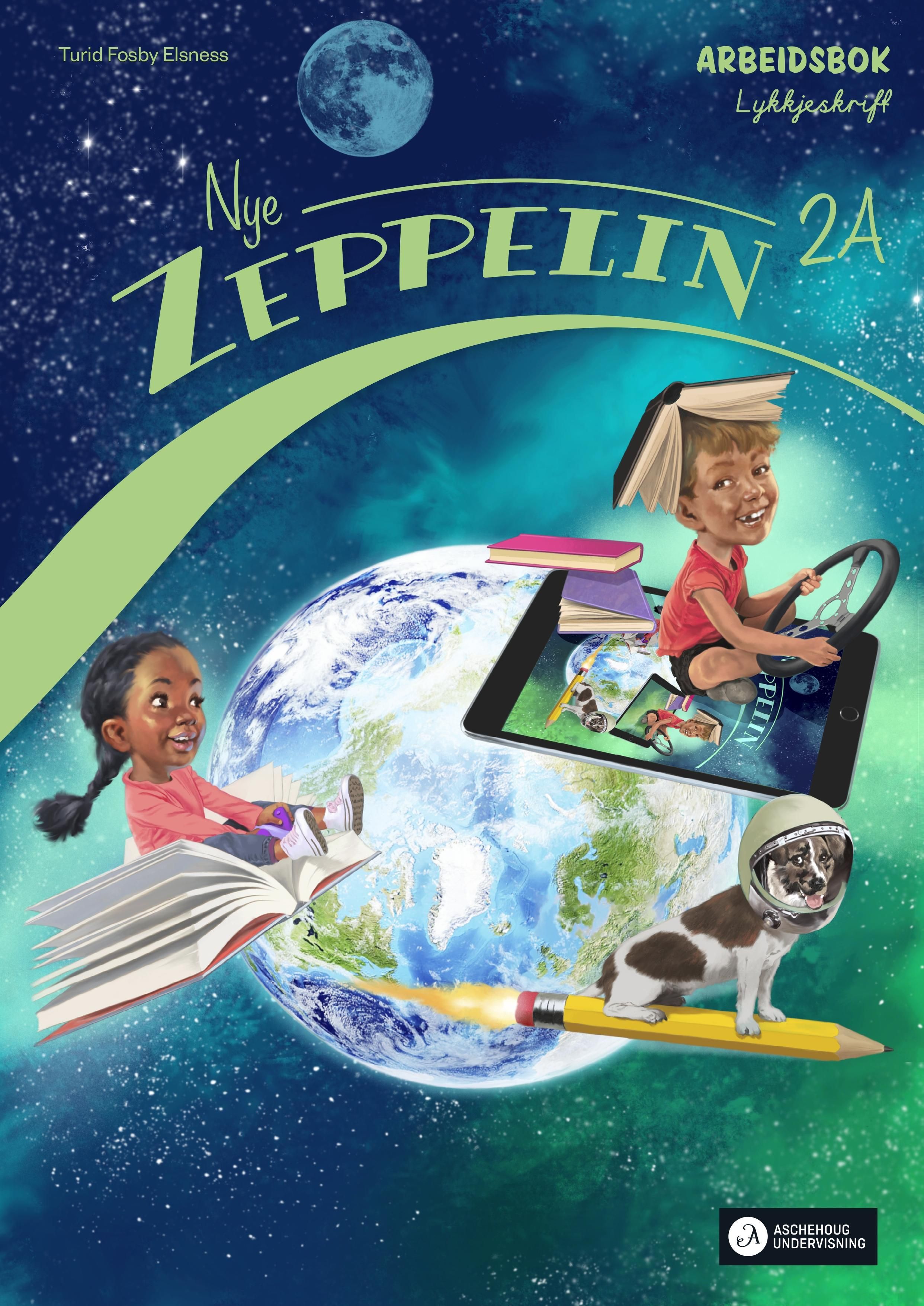 Nye Zeppelin 2A - Arbeidsbok : lykkjeskrift : norsk for barnetrinnet