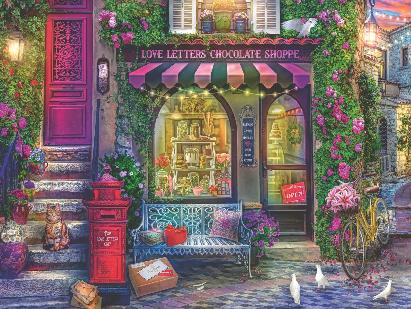 Puslespill 1500 Sjokoladebutikk Ravensburger
