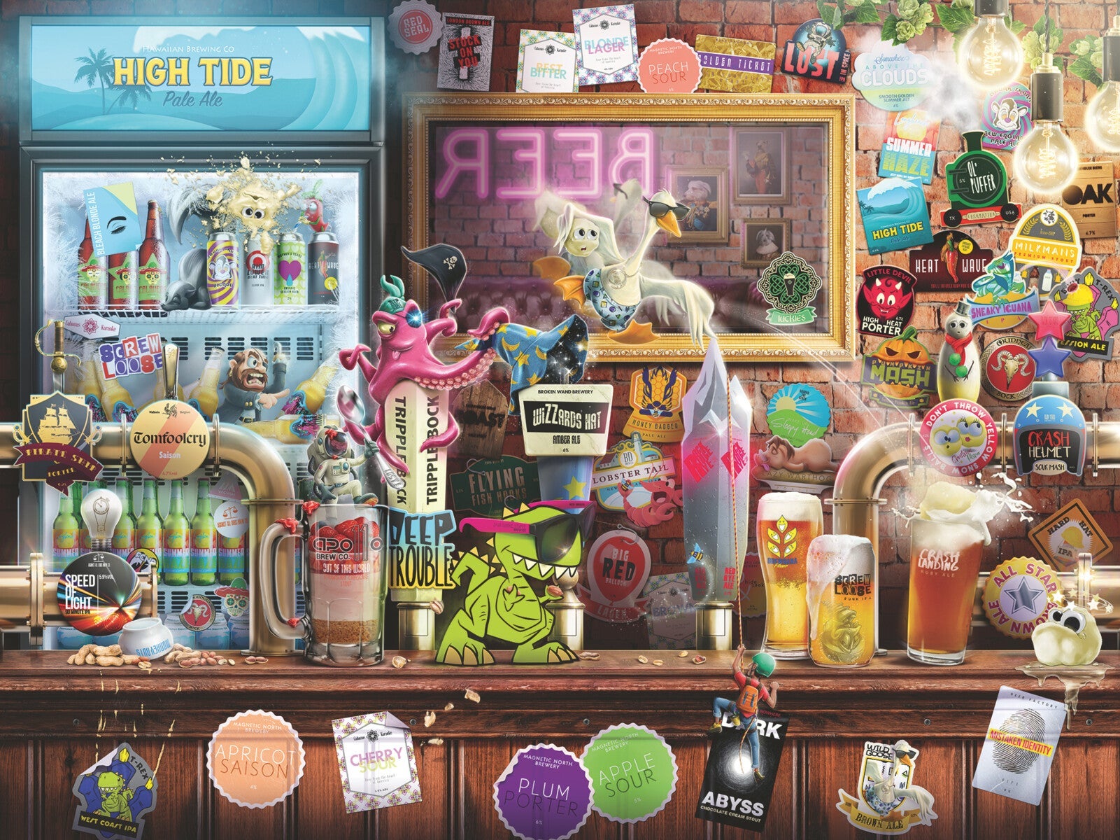 Puslespill 1500 Craft Beer Ravensburger