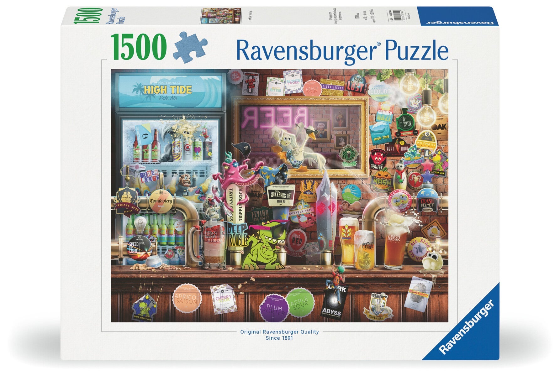 Puslespill 1500 Craft Beer Ravensburger