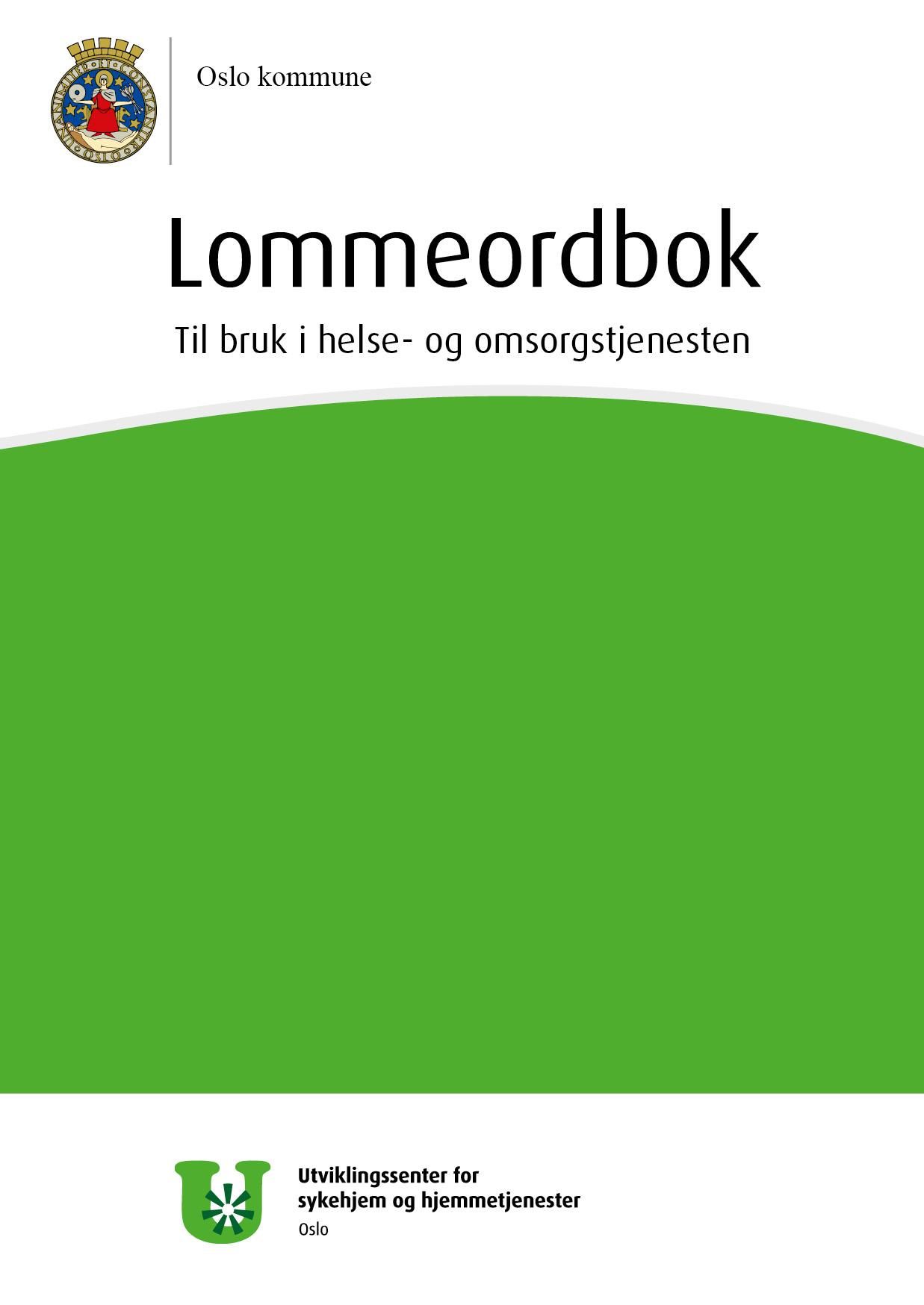Lommeordbok - til bruk i helse- og omsorgstjenesten