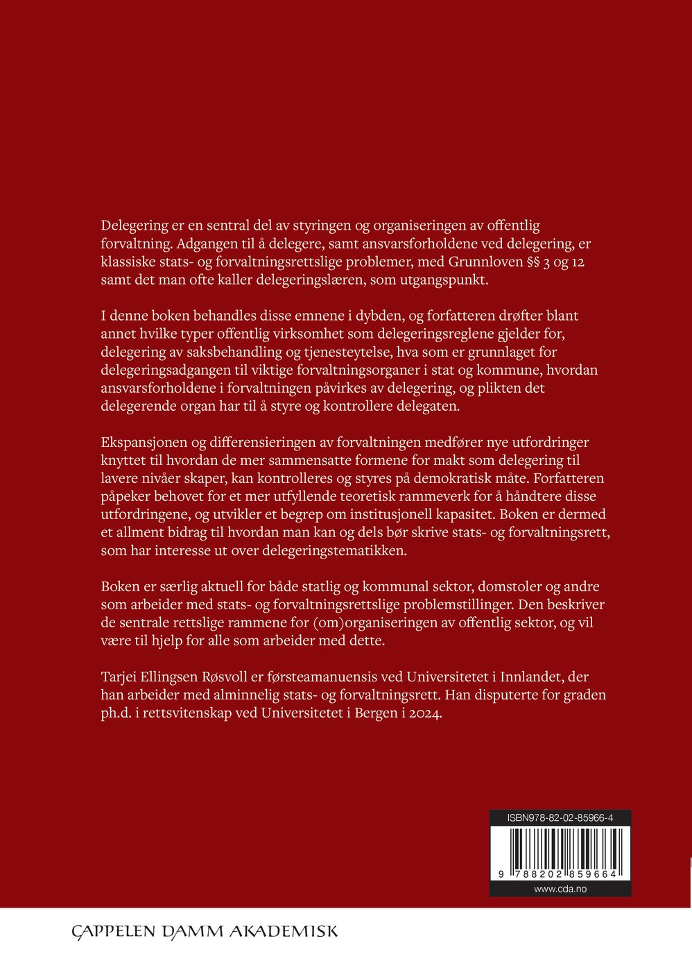 Delegering