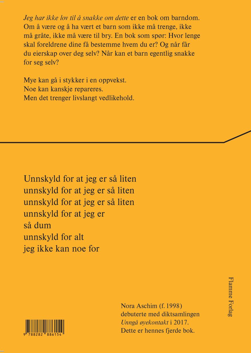 Jeg har ikke lov til å snakke om dette