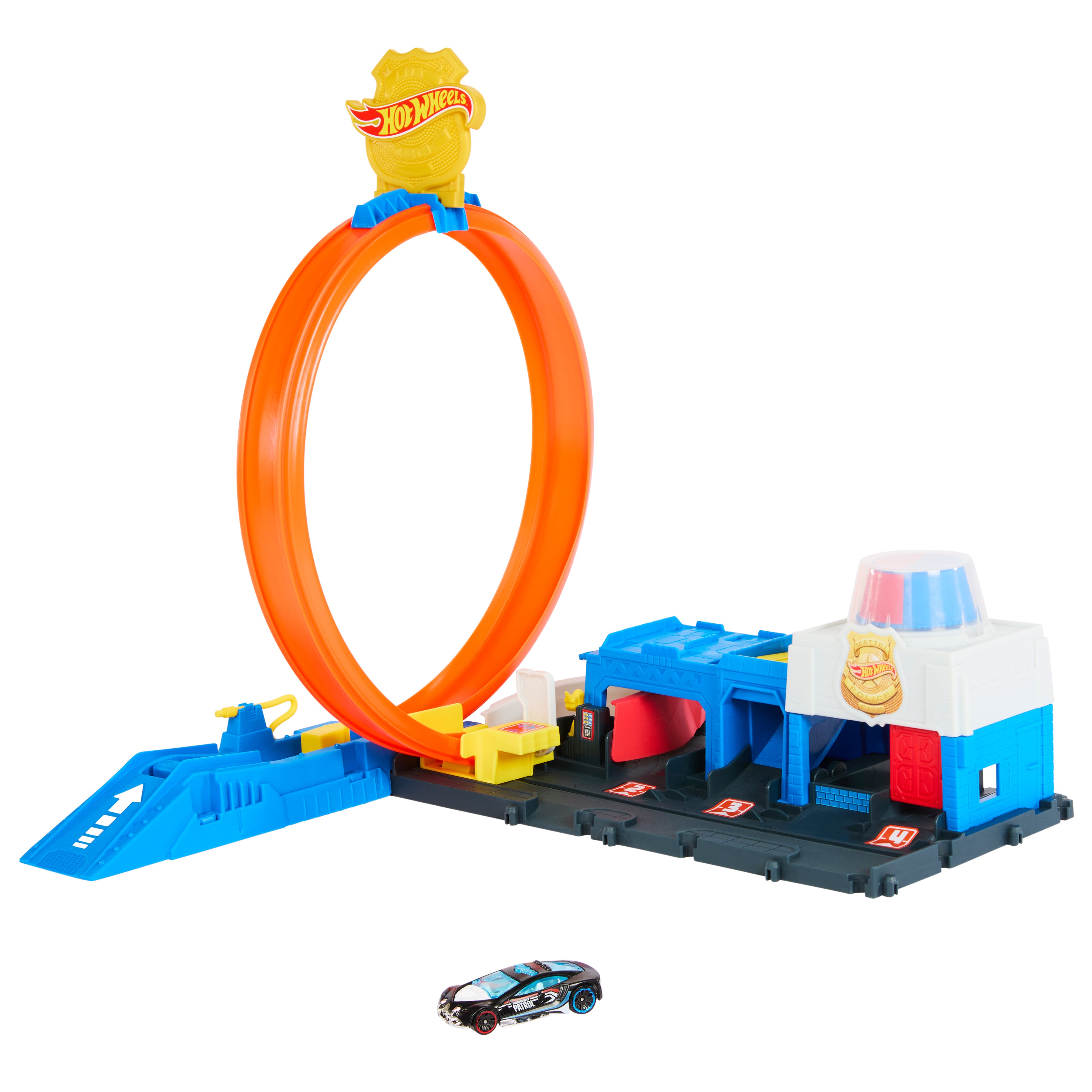 Leke Hot Wheels City Police Station