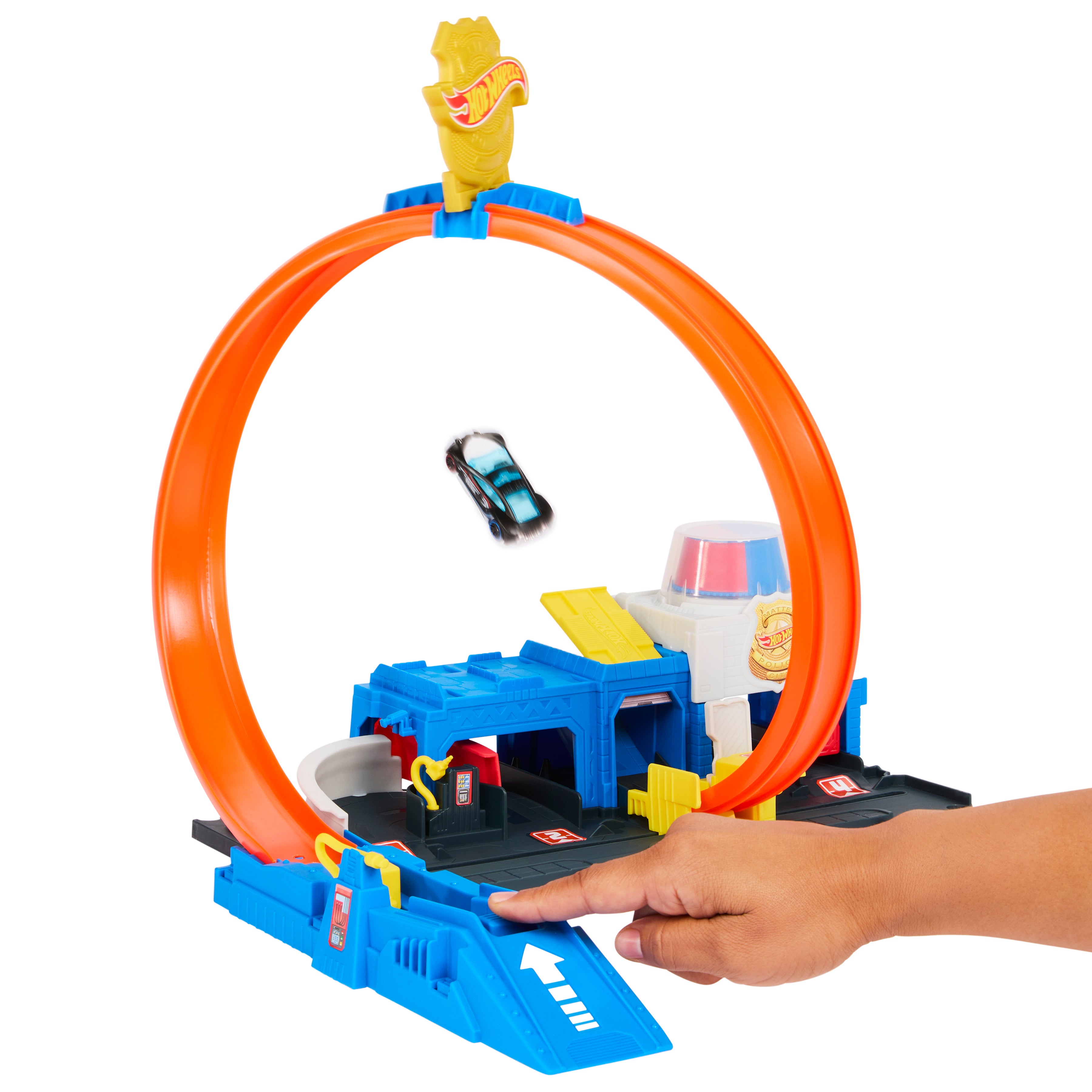 Leke Hot Wheels City Police Station