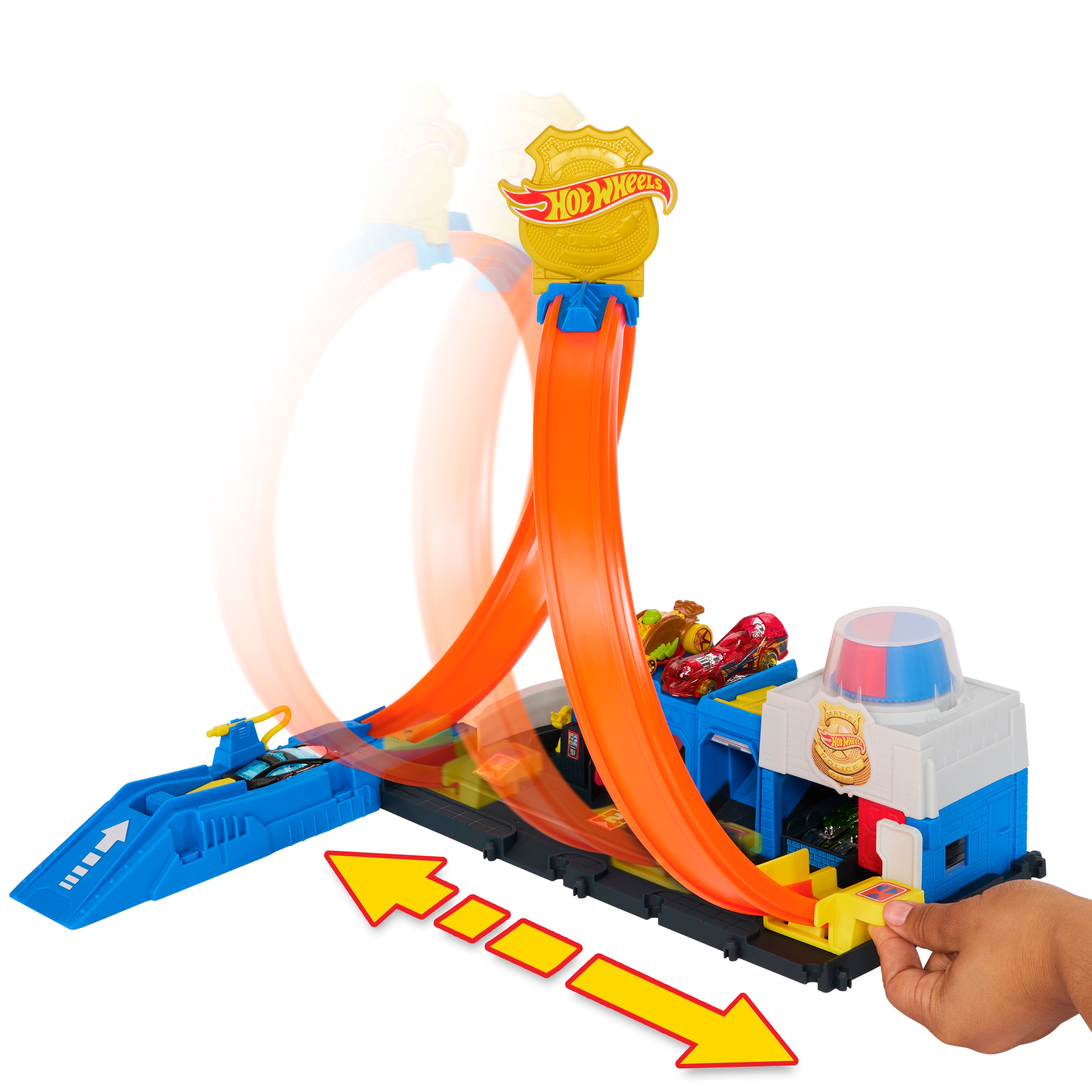Leke Hot Wheels City Police Station