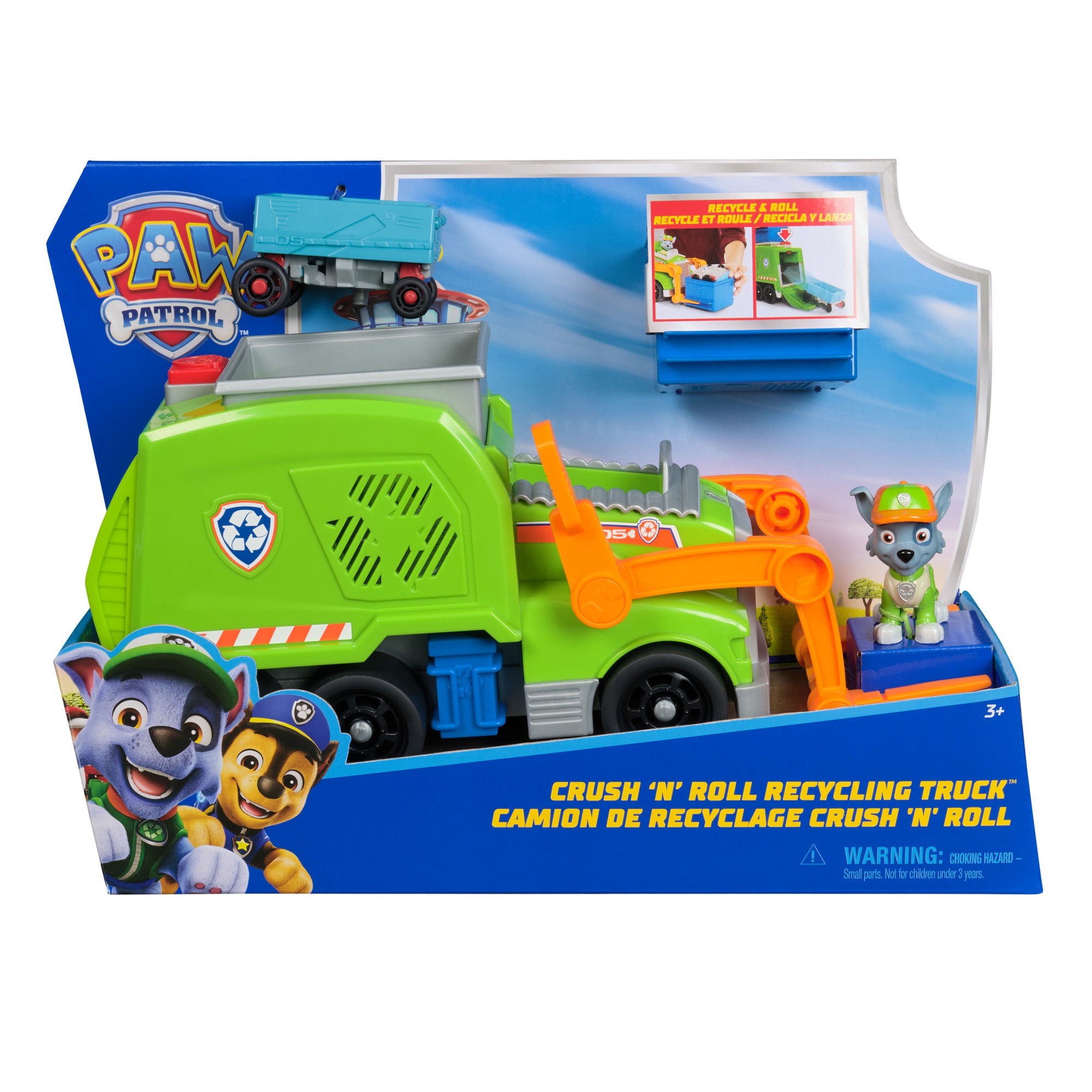 Leke Paw Patrol Rocky Crush N Roll Truck