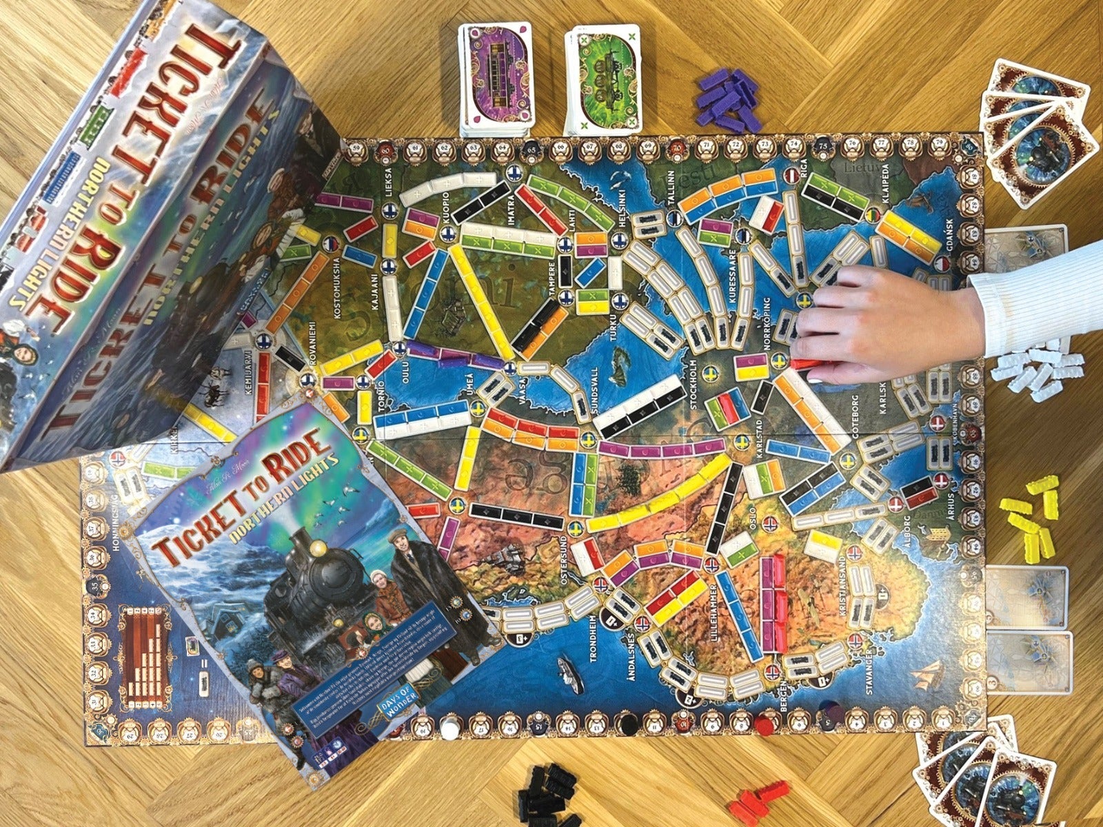 Spill Ticket To Ride Northern Lights No