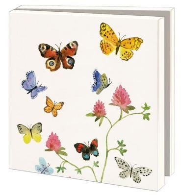 Kortmappe 145x145 Alice Appleton Sommerfugler&fugl