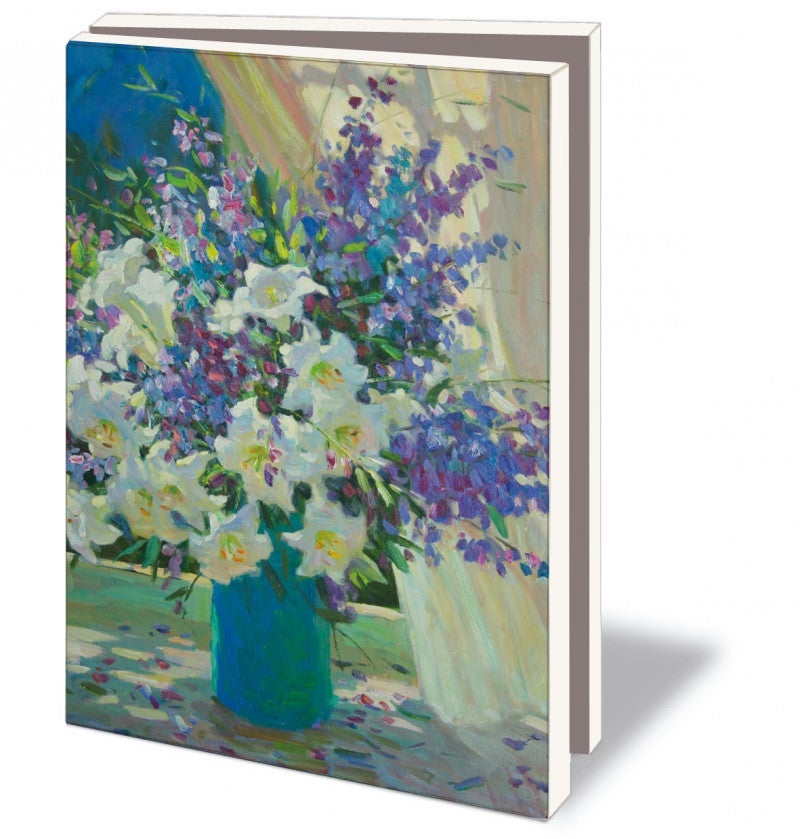 Kortmappe 10x15, Juane Xue, blomster i vase
