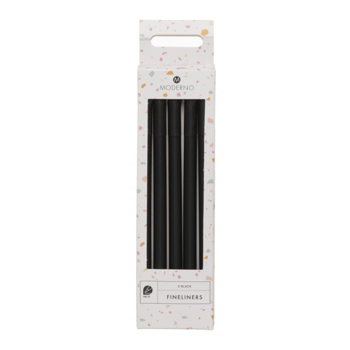 Fineliner sort 5 pk Moderno