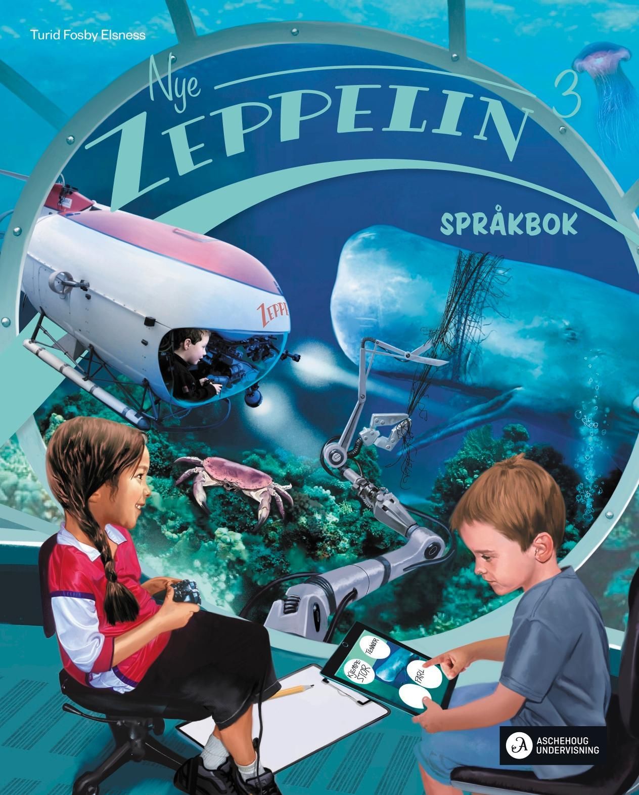 Nye Zeppelin 3 - Språkbok : norsk for barnetrinnet