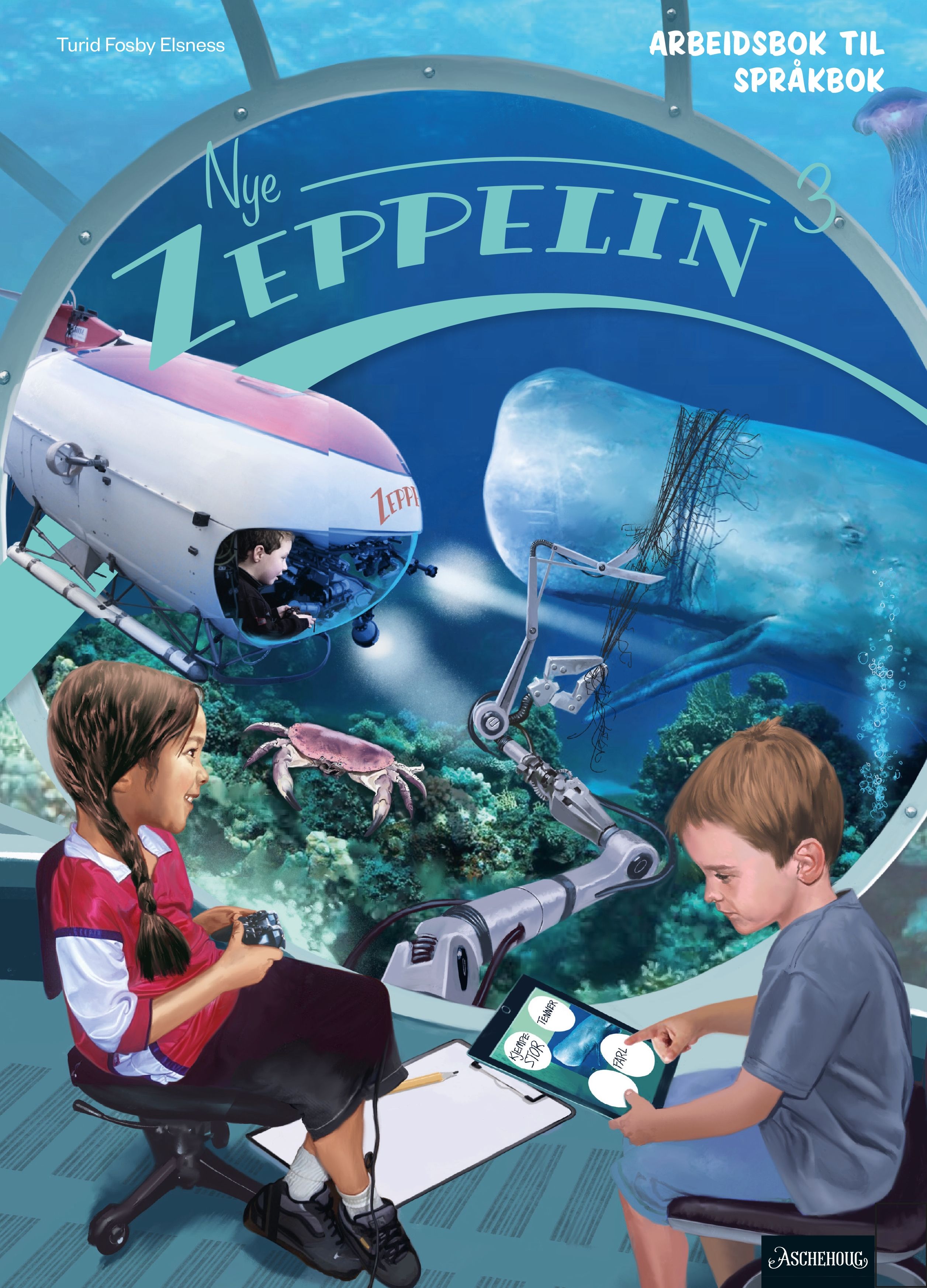 Nye Zeppelin 3 - Arbeidsbok til språkbok : norsk for barnetrinnet