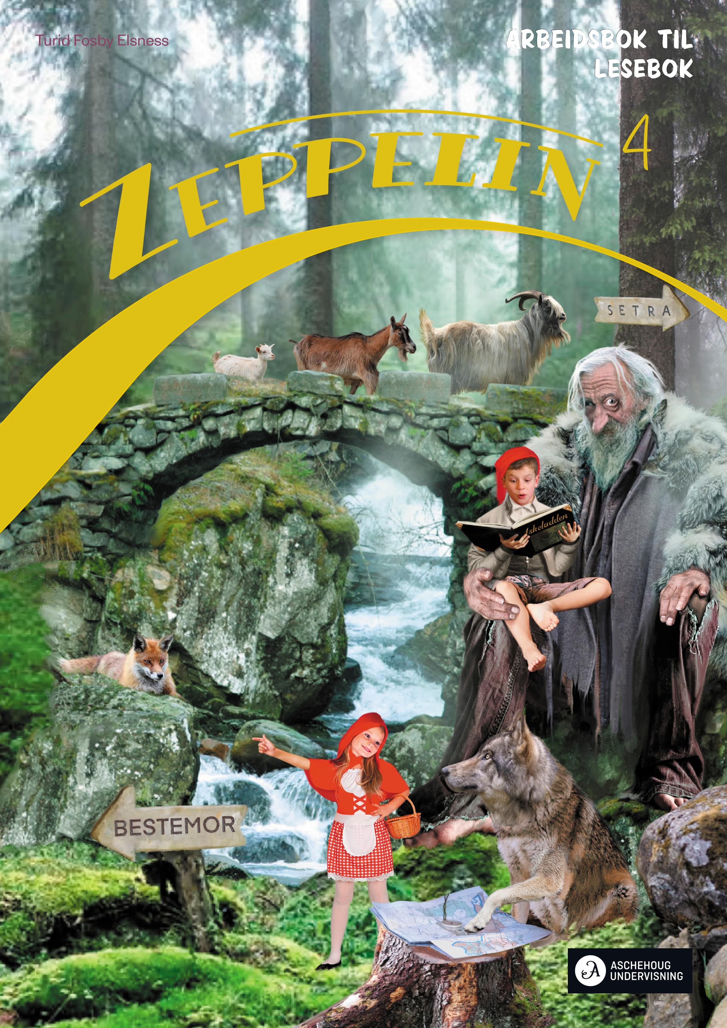 Nye Zeppelin 4 - Arbeidsbok til lesebok : norsk for barnetrinnet