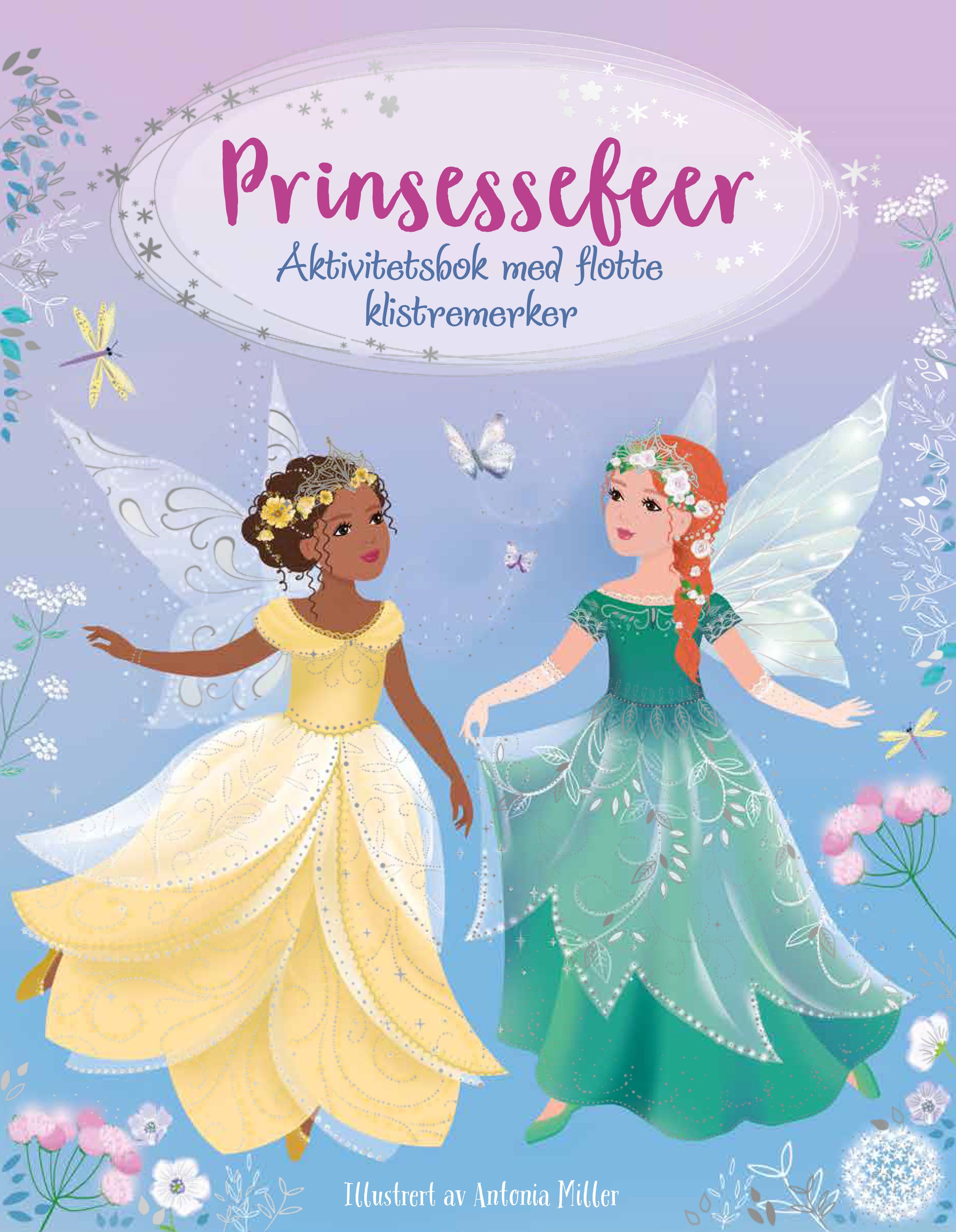 Prinsessefeer - aktivitetsbok med flotte klistremerker