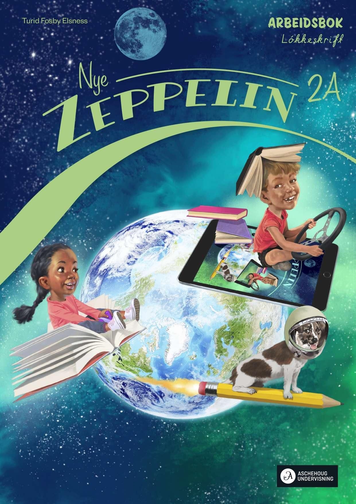 Nye Zeppelin 2A - Arbeidsbok : løkkeskrift : norsk for barnetrinnet